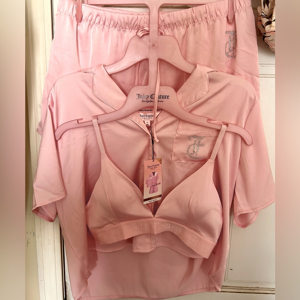 Juicy Couture 3 Piece Pajama Set